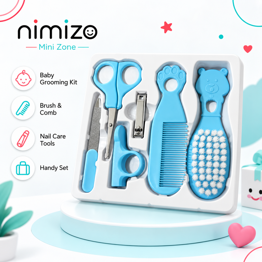Baby Grooming and Nail Care Kit 6 Piece