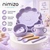 Baby Silicon Set Panda Shape 6 Pieces