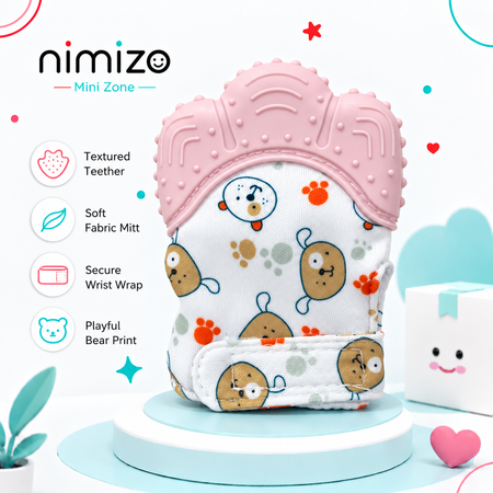 Silicone Baby Teething Mitten