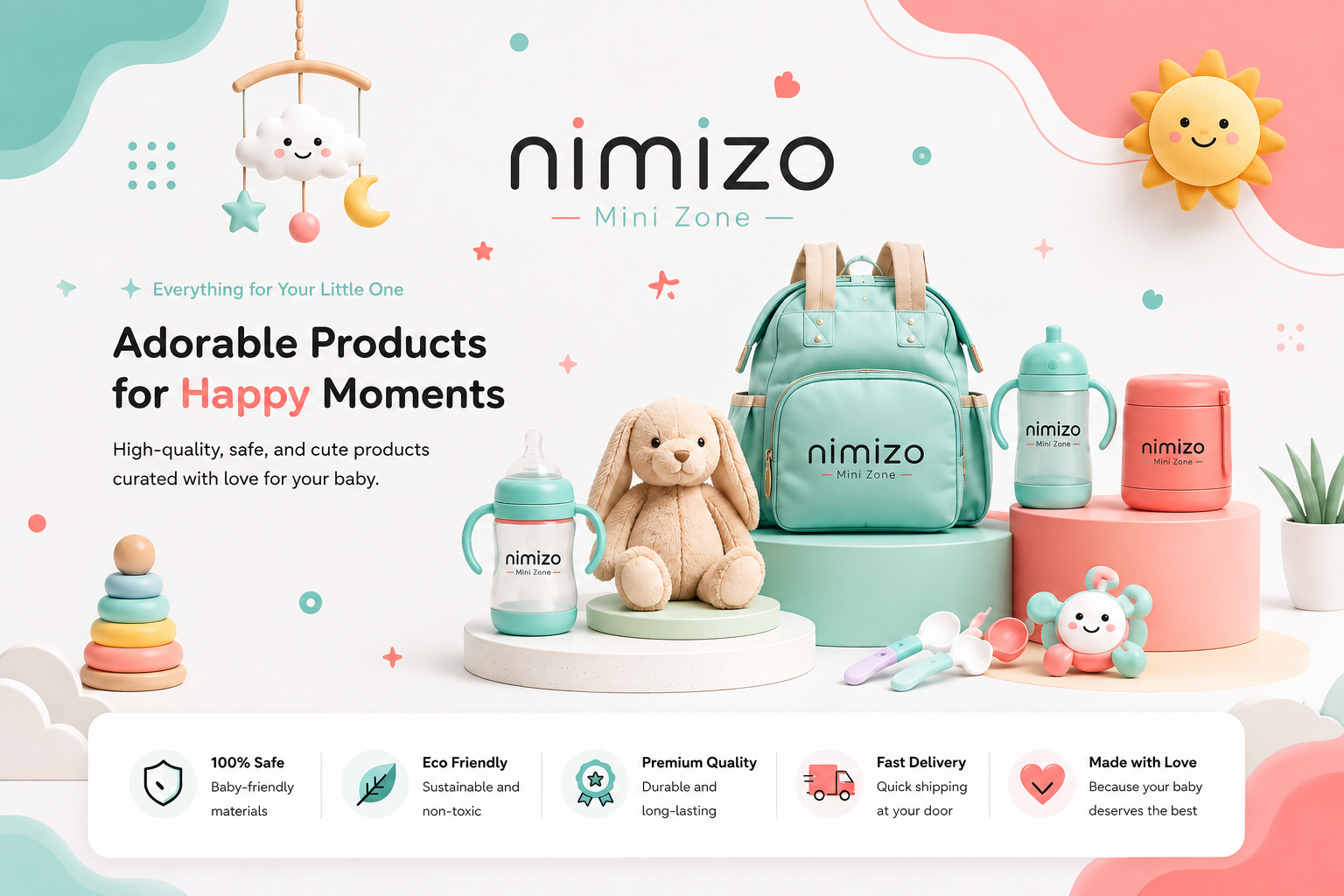 Nimizo Mini Zone Banner